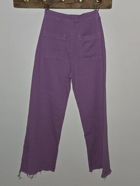 Violet Straight Leg High-Rise Pants